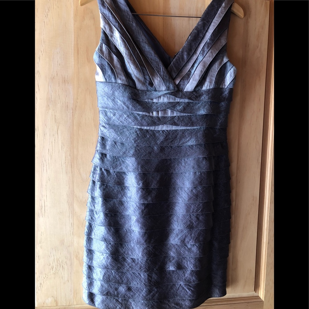 Adriana Papell Cocktail Dress Size 6 Petite